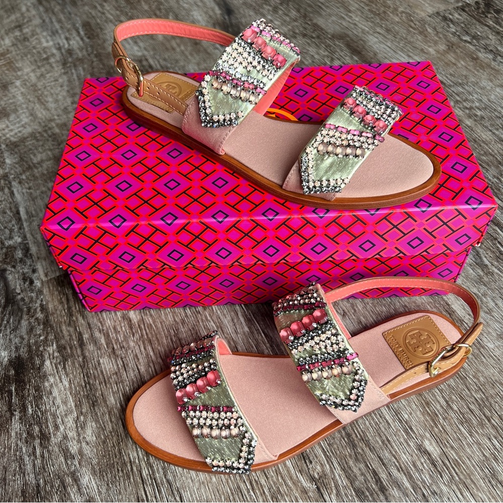 Tory Burch Tanner Flat Sandal